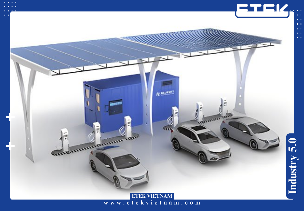 HỆ THỐNG BESS TRẠM SẠC XE ĐIỆN