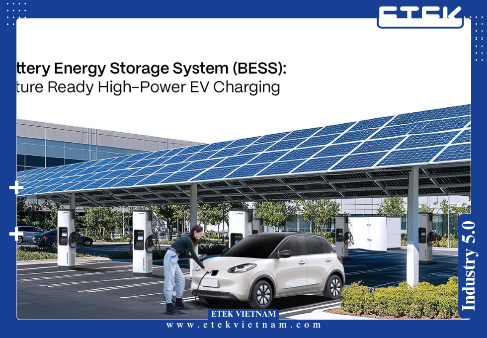 HỆ THỐNG BESS TRẠM SẠC XE ĐIỆN