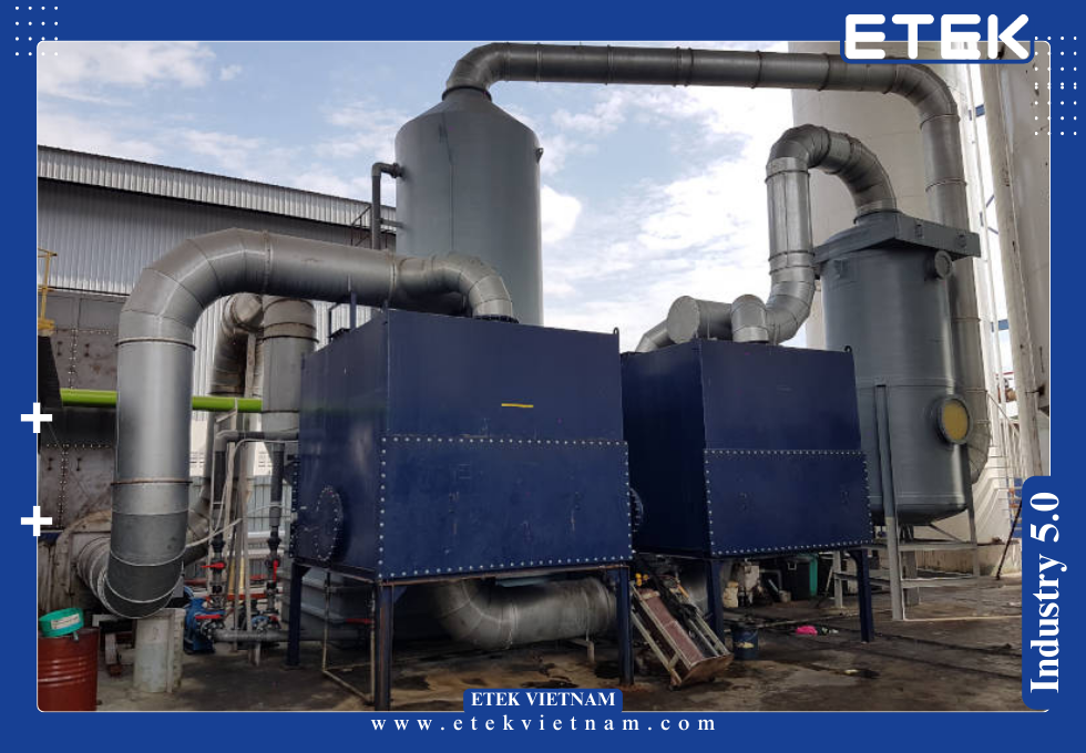 HỆ THỐNG XỬ LÝ KHÍ THẢI CHỨA HỢP CHẤT HỮU CƠ DỄ BAY HƠI VOCs