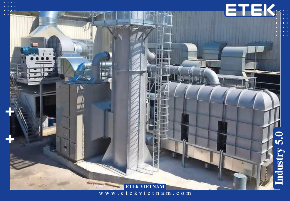 HỆ THỐNG XỬ LÝ KHÍ THẢI CHỨA HỢP CHẤT HỮU CƠ DỄ BAY HƠI VOCs