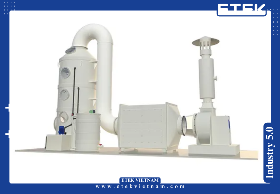 HỆ THỐNG XỬ LÝ KHÍ THẢI BẰNG PHƯƠNG PHÁP HẤP THỤ